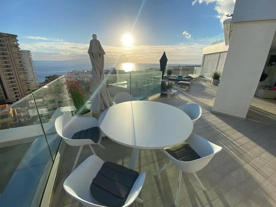 Luxury Apartment With Stunning Terrace And With Heated Pool Costa Adeje
